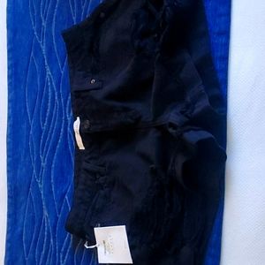 Black hazel mod rise short KANCAN Los Angeles